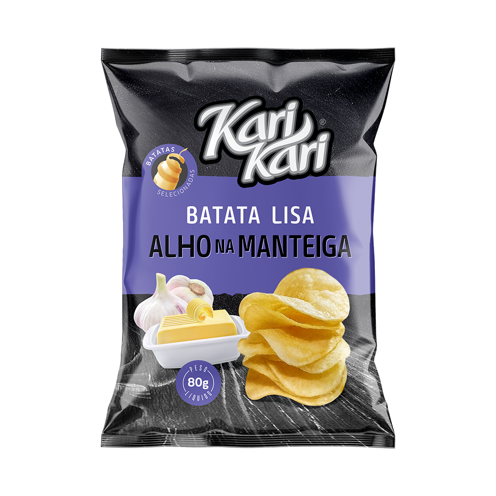 Batata Lisa Alho Na Manteiga